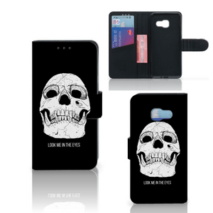 Telefoonhoesje met Naam Samsung Galaxy A3 2017 Skull Eyes