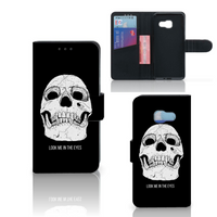 Telefoonhoesje met Naam Samsung Galaxy A3 2017 Skull Eyes - thumbnail