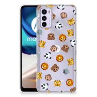 TPU bumper voor Motorola Moto G42 Dieren Emojis