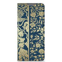 OPPO Find X5 Smart Cover Beige Flowers - thumbnail