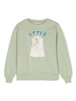 The Animals Observatory Katoenen sweater - Groen