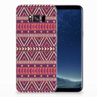 Samsung Galaxy S8 Plus TPU bumper Aztec Paars - thumbnail