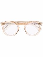 Cutler & Gross lunettes de vue à monture ronde transparente - Tons neutres