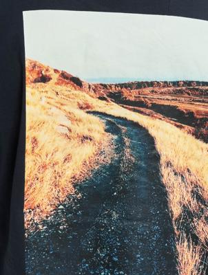 Sixth June / t-shirt Desert Road Ls in blauw