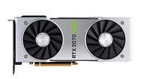 NVIDIA GeForce RTX 2070 Super Founders Edition, 8 GB GDDR6 1770 MHz geheugen, 2560 cores, DP/HDMI/DVI-DL, Ray Tracing, DirectX 12, VR Ready