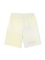 Balmain Kids short en coton à imprimé tie-dye - Tons neutres - thumbnail