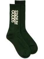 STADIUM GOODS® chaussettes à logo brodé - Vert