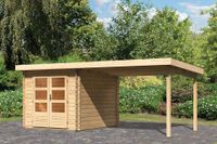 Woodfeeling | Tuinhuis Bastrup 4 met Overkapping 3,0 - thumbnail