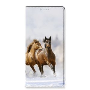 Samsung Galaxy A21s Hoesje maken Paarden