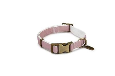 Designed by lotte virante - halsband hond - roze - 35-50 cm Designed by lotte virante - halsband hond - roze - 35-50 cm