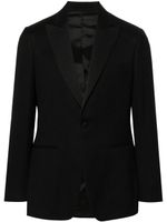 Lardini blazer à simple boutonnage - Noir