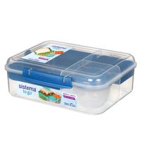 Sistema TO GO - Bento Lunch - 1.650 ml Donkerblauw