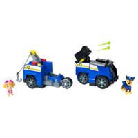 Paw Patrol Chase Split Second Voertuig + 2 Pups