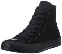 Converse Chuck Taylor All Star Leather HI 132170, uniseks, zwart, 39,5 EU, Zwart, 39.5 EU Estrecho