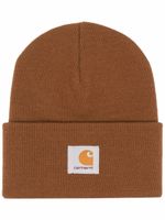 Carhartt WIP bonnet à patch logo - Marron - thumbnail