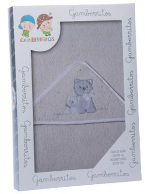 Gamberritos badcape hondjes 100 x 100 cm badstof