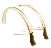 Eurofender spatbordenset Snello 46 mm - 28 inch kunststof smoke