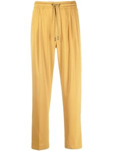 Viktor & Rolf pantalon à lien de resserrage - Jaune