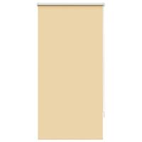 vidaXL Rolgordijn Verduisterend 60x120 cm Beige Zon Gordijn Vitrage Zonwering