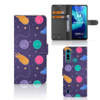 Motorola G8 Power Lite Wallet Case met Pasjes Space