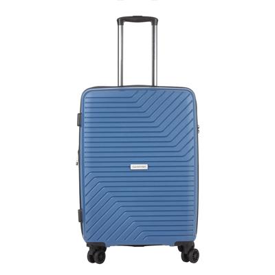 CarryOn Transport 4 Wiel Trolley 67 Expandable blue Harde Koffer