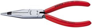 Knipex Platspitse tang met middensnijder (telefoontang) met kunststof bekleed 160 mm - 2701160