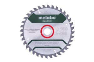 Metabo PRECISION CUT WOOD CLASSIC 628659000 Cirkelzaagblad 160 x 20 x 1.4 mm Aantal tanden: 36 1 stuk(s)