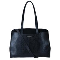 LouLou Essentiels Classy Croc Bag black II  Damestas