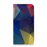 iPhone 13 Stand Case Polygon Dark - thumbnail