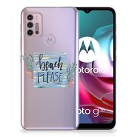 Motorola Moto G30 | G10 Telefoonhoesje met Naam Boho Beach