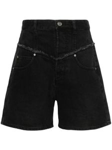 ISABEL MARANT short en jean Oreta - Noir