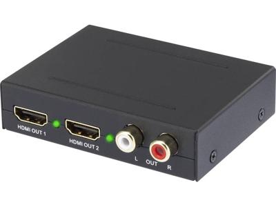SpeaKa Professional Audio Extractor SP-AE-HDCT-2P [HDMI - HDMI, Cinch, Toslink] 1920 x 1080 Pixel