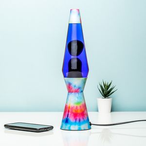 Bullet Lavalamp Met Tie Dye Design