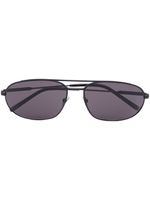 Saint Laurent Eyewear lunettes de soleil SL 561 Edgy à monture pilote - Noir