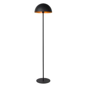 Lucide SIEMON Vloerlamp 1xE27 - Zwart