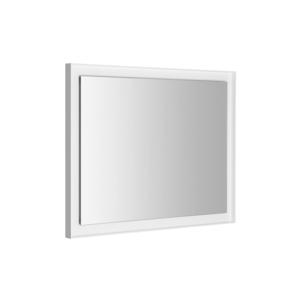 Badkamerspiegel Sapho Flut 90x70 cm LED-Verlichting Omlijsting Wit Sapho