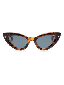 DSQUARED2 EYEWEAR lunettes de soleil à monture papillon - Marron