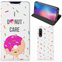 Xiaomi Mi 9 Flip Style Cover Donut Roze