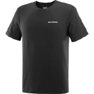 Salomon Graphic performance ss tee - ZWART - Heren