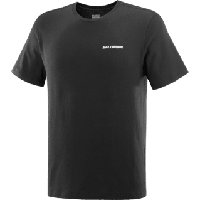 Salomon Graphic performance ss tee - ZWART - Heren - thumbnail