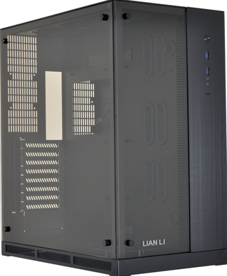 PC-O11WXC - Midtowermodel - E-ATX - geen voeding - zwart - window -  USB/Audio