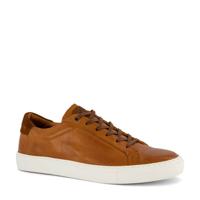 AM SHOE leren sneakers cognac