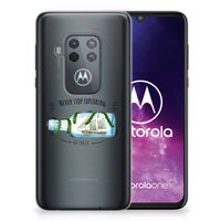 Motorola One Zoom Telefoonhoesje met Naam Boho Bottle