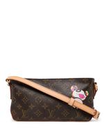 Louis Vuitton Pre-Owned x Takashi Murakami sac à bandoulière Panda Trotteur (2004) - Marron