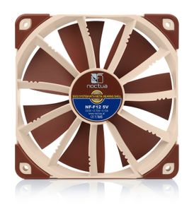 Noctua NF-F12 5V CPU-koellichaam met ventilator Bruin, Beige (b x h x d) 120 x 120 x 25 mm