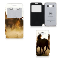 Samsung Galaxy Grand Prime Telefoonhoesje met Pasjes Design Cowboy