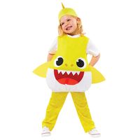 Baby Shark Kostuum Peuter Geel