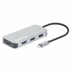 Manhattan 130615 USB-C dockingstation Geschikt voor merk (dockingstation): Universeel USB-C Power Delivery