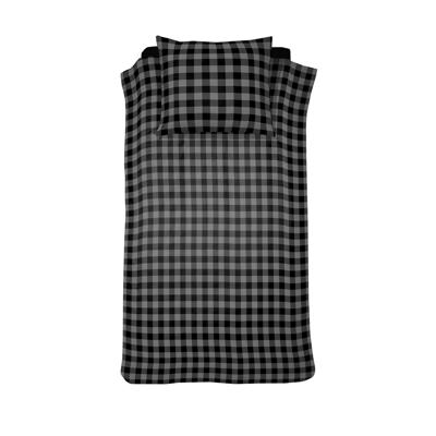 Damai Flanel Dekbedovertrek Timber Flanel Grey 140 x 200/220 + 60 x 70