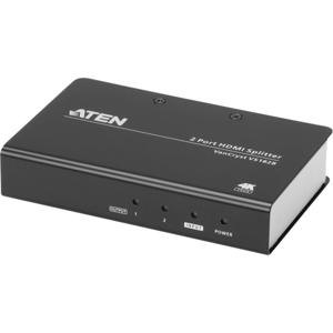 ATEN VS182B 1 + 2 poorten HDMI-splitter Ultra HD-geschikt 4096 x 2160 Pixel Zwart